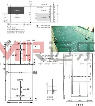 羽毛球场地尺寸平面图如何打造最佳的羽毛球场地？-第3张图片-www.211178.com_果博福布斯